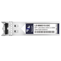 NetAPI 1G SFP optical transceiver, front view