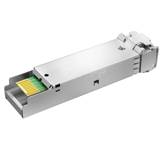 NetAPI 1G SFP transceiver showing LC duplex connector